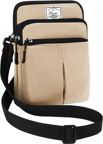 Kamo Bolso Multifuncional para Teléfono de Un Solo Hombro, Bolso de Cintura para Teléfono, Bolso Diagonal Cruzado, Estuche para Teléfono Inteligente