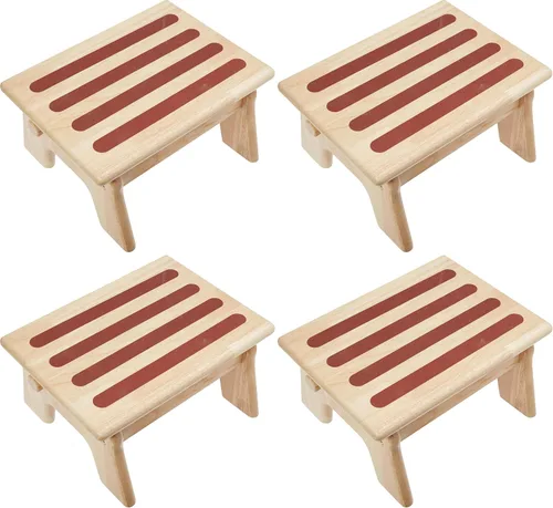 Miniatura 6 de My Brest Friend Taburete de lactancia ajustable para mayor comodidad, madera