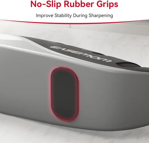 Miniatura 6 de Afilador de cuchillos de cocina, 5 ángulos de afilado ajustables, sacapuntas de bolsillo de mano, diseño ergonómico, con grueso y fino para tijeras