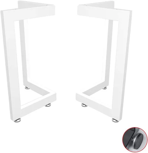 Miniatura 8 de Patas ajustables para muebles de hierro forjado, patas de mesa en forma de V, para escritorio, mesa de reunión, mesa de comedor, mesa de mesa/pie