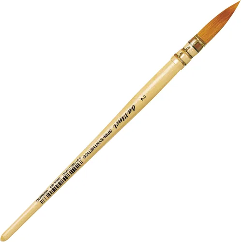Miniatura 39 de da Vinci Watercolor Series 5580 CosmoTop Spin Pincel de Pintura, Redondo Sintético con Mango Rojo