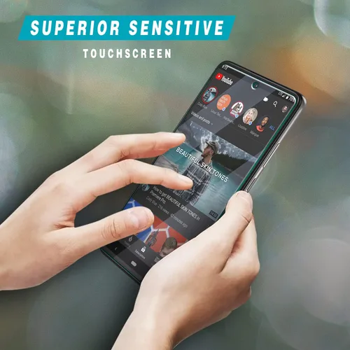 Miniatura 5 de Protector de pantalla de vidrio templado diseñado para Motorola Moto One 5G Ace, antiarañazos, sin burbujas