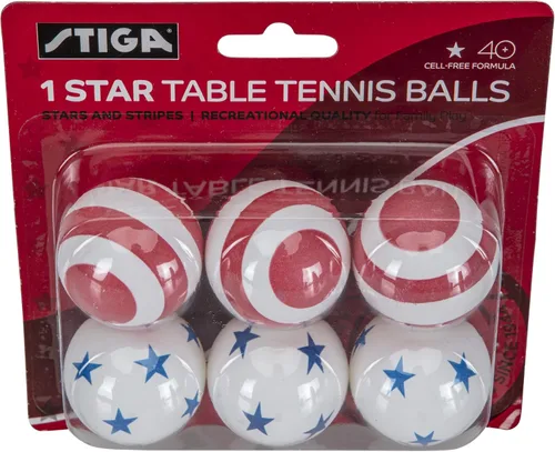 Miniatura 5 de STIGA 1-Star Balls Estrellas y franjas