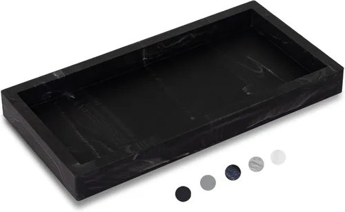 Miniatura 19 de Bandeja de baño, pequeña bandeja de tocador de silicona, jabonera, soporte para esponja, organizador de fregadero de cocina, accesorios de baño