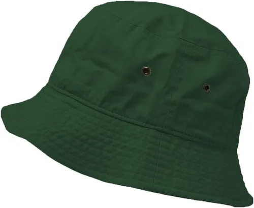 Miniatura 17 de Glory Max Sombrero de cubo unisex de color sólido 100% algodón, sombrero de ala pequeña, plegable, para viajes, verano, playa