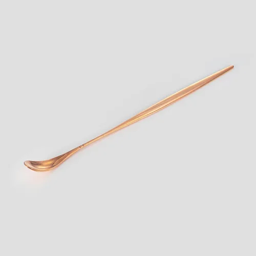 Miniatura 3 de Cuchara de barra de cobre - Cuchara coctelera de 10 pulgadas, forjada a mano