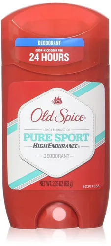 Old Spice Desodorante de alta resistencia, Pure Sport, 2.25 onzas (paquete de 5)