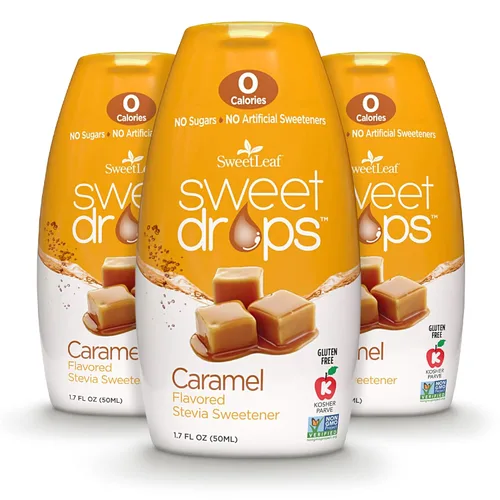 Miniatura 14 de SweetLeaf Sweet Drops - Edulcorante líquido de stevia saborizado, extracto de stevia, cero calorías, sin gluten, apto para dieta cetogénica, sin
