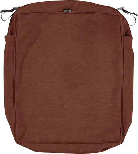 Miniatura 13 de Classic Accessories Montlake - Funda deslizante para cojín de asiento rectangular resistente al agua de 21 x 19 x 5 pulgadas para exteriores, funda