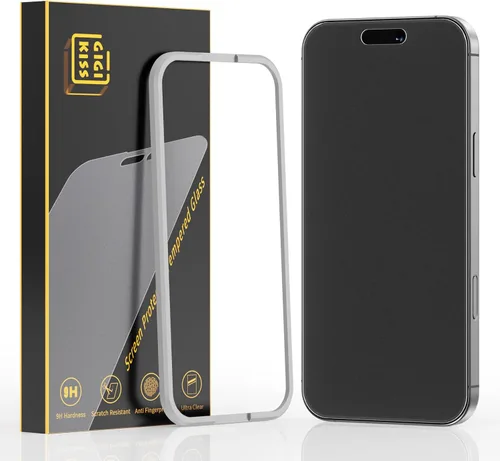 Miniatura 9 de GIGIKISS Paquete de 2 protectores de pantalla mate para iPhone 12 Pro Max de 6.7 pulgadas, protector de pantalla anti huellas dactilares