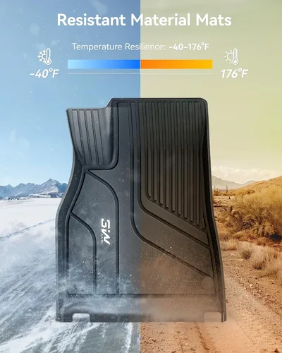 Miniatura 5 de 3W – Tapetes y revestimiento para maletero compatibles con Tesla Model S 2021-2026, tapetes TPE para todo tipo de clima con ajuste personalizado