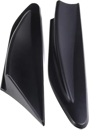 Miniatura 2 de Cubierta de salida de ventilación de aire ABS cromada para Subaru BRZ Toyota 86 2013-2021 Accesorios Juego de 2 piezas (negro mate)
