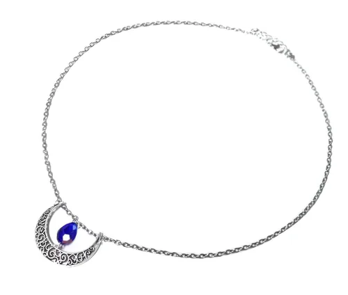 Miniatura 22 de Diadema de bruja con diseño de luna para mujer, corona de hada de elfo, disfraz de frente gitana vikinga, diadema bohemia luna dorada