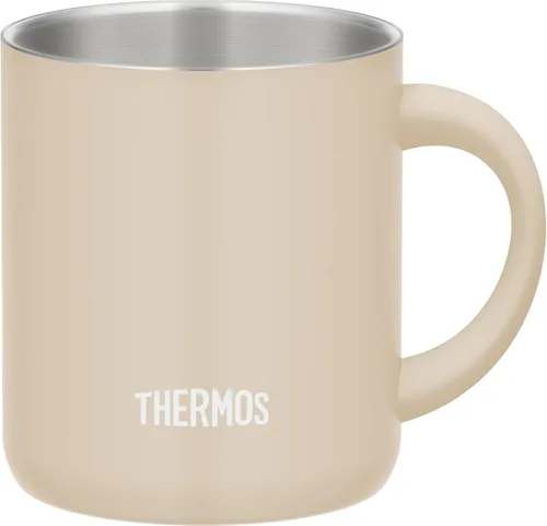 Miniatura 3 de Thermos JDG-282C BE - Taza aislada al vacío, 9.5 fl oz, 9.5 fl oz, color beige