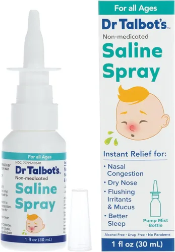 Miniatura 14 de Dr. Talbot's Aspirador nasal para bebés - Silicona - Incluye estuche de almacenamiento - Transparente