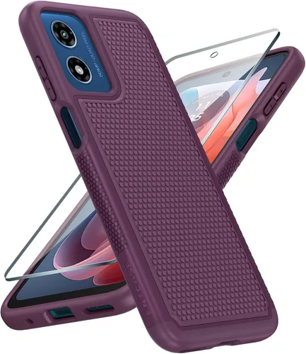 Miniatura 171 de FNTCASE Funda para teléfono Galaxy A14-5G: protección contra caídas de grado militar Samsung A14 5G, probada contra caídas de 14 pies, protector