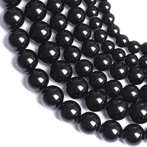 Miniatura 65 de 36 PIEZAS Cuentas de Malaquita Roja de 10 MM, Cuentas Redondas Sueltas de Gema Natural para Hacer Joyería 38 cm