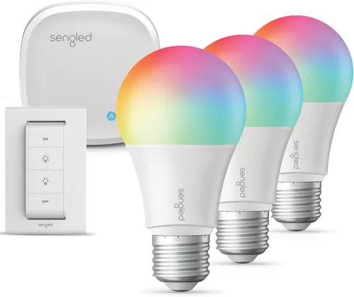 Miniatura 10 de Sengled Zigbee - Bombillas inteligentes, requiere concentrador inteligente, funciona con SmartThings y Echo con hub integrado, control de voz