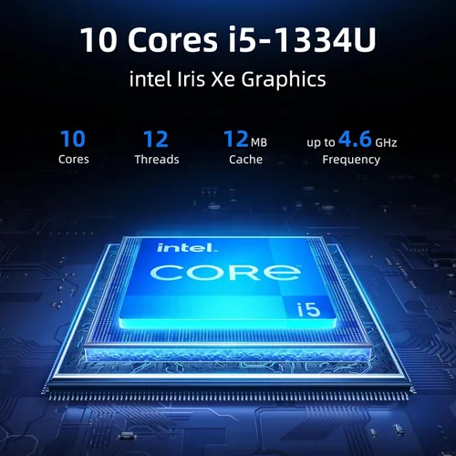 Miniatura 6 de Dell Computadora portátil con pantalla táctil, Intel 10-Core i5-1334U (Beat Ryzen 7 7730U), 32 GB RAM 1 TB SSD, Win 11 Pro WiFi6 de larga duración