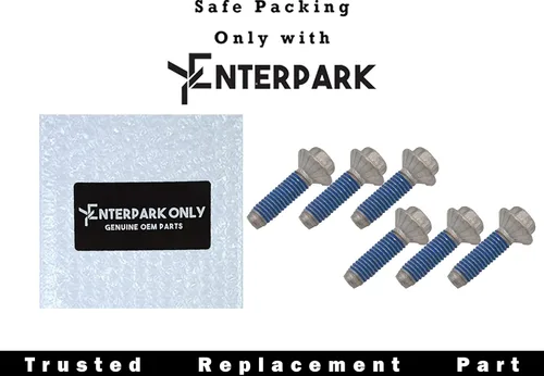 Miniatura 5 de DC60-40137A - Perno de araña para lavadora (paquete de 6) con epoxi totalmente aplicado por Enterpark, repuesto compatible con Samsung AP4203183