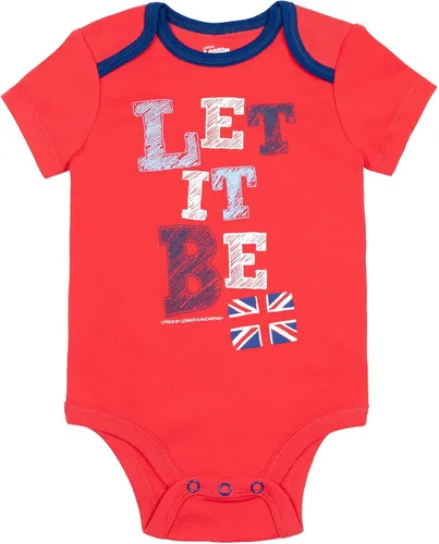 Miniatura 4 de Lyrics by Lennon and McCartney Baby 5 Pack Bodysuits Newborn to Infant