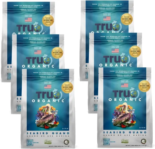 Miniatura 20 de True Organic Harina de sangre: fertilizante orgánico con alto contenido de nitrógeno para un rápido crecimiento vegetativo, bolsa de 3 libras cubre