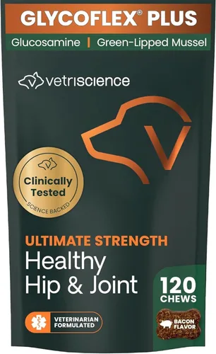 Miniatura 18 de VetriScience Ultimate Strength - Masticables saludables para cadera y articulaciones, glucosamina GlycoFlex, condroitina y mejillón de labios