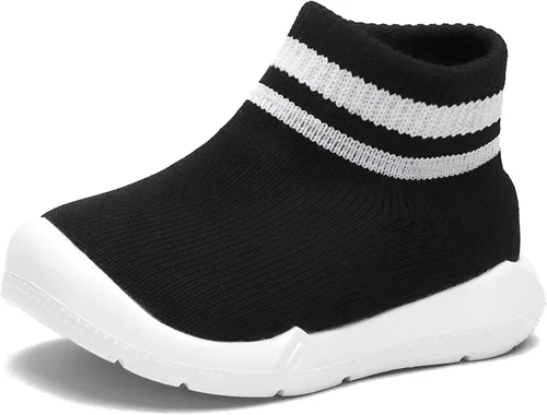 Miniatura 6 de Engtoy Baby Sock Shoes Baby Walking Shoes Infant Non-Slip Breathable Slippers with Soft Rubber Sole Baby Boys Girls Slip On Sneakers