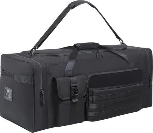 Bolsa de lona extra grande de 36 pulgadas para gimnasio y viajes, 130 L, bolsa de equipo de gran tamaño para baloncesto, béisbol, hockey, fútbol,