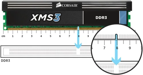 Miniatura 3 de Corsair 16 GB XMS3 (2 x 8 GB) DDR3 SDRAM 1600 MHz 240 pines 16 Kit de doble canal DDR3 1600 (PC3 12800) CMX16GX3M2A1600C11