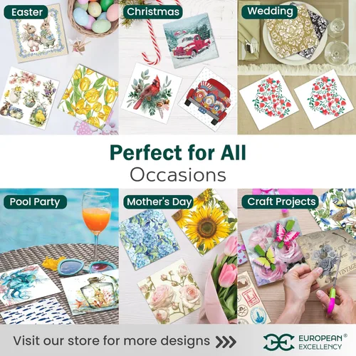 Miniatura 6 de Chicken Collection - 40 servilletas desechables decorativas, diseños de razas de gallos y pollos