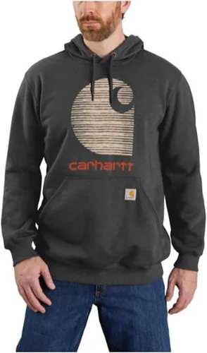Miniatura 5 de Carhartt Sudadera con estampado Rain Defender de peso medio con logotipo C para hombre