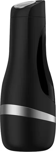 Miniatura 5 de Satisfyer Masturbador clásico para hombre, copa de masturbación masculina, vagina de bolsillo, Stroker, realista, texturizado, incluye inserto