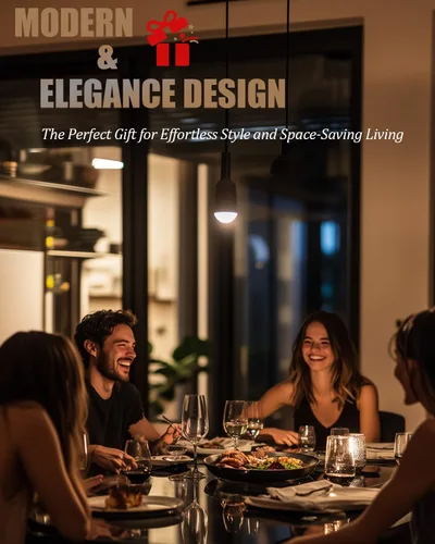 Miniatura 2 de Juego de mesa de comedor Sino Salected para 4, juego de mesa y sillas de cocina de 4 piezas, juego de mesa de comedor moderno de 5 piezas con tapa