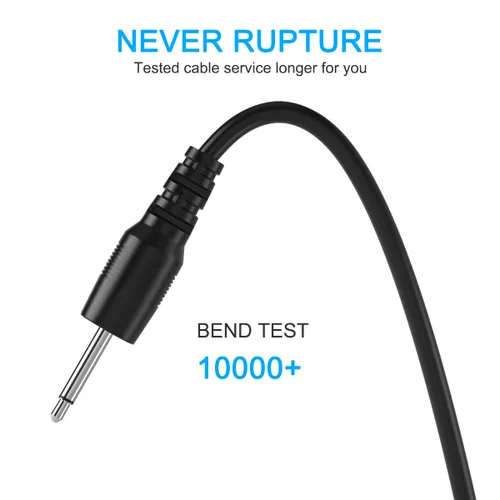 Miniatura 3 de SIOCEN Cable de carga CC de 0.098 in, cable de carga USB de 0.098 in, adaptador de corriente de repuesto original rápido y duradero, cable de carga