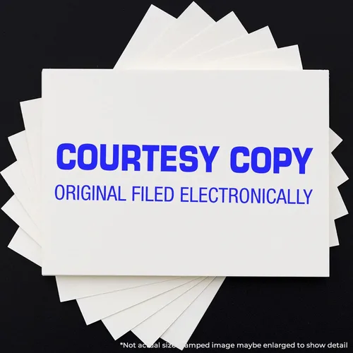 Miniatura 5 de Copia de cortesía autoentintada, sello original archivado electrónicamente, suministros de escritorio para computadora, hasta 5K impresiones