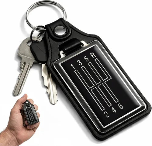 Miniatura 35 de Brotherhood Car Key Chain for Cutlass - Classic Models Keychain for Men and Women Gift Key Ring Azul alpino