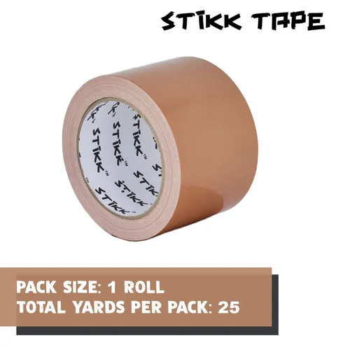 Miniatura 3 de Cinta Adhesiva STIKK - Cinta de Pato Color Miel - 7.6 cm x 22.86 metros - Cinta Resistente para Reparaciones, Proyectos Domésticos - para HVAC Beige