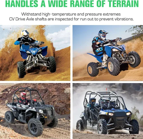 Miniatura 6 de Youxmoto Eje CV trasero izquierdo/derecho para Polaris Sportsman 450 HO (2016-2021) / 570 (2015-2022); 570 Touring/EPS/SP/X2 EPS, Eje CV de acero