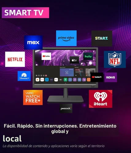 Miniatura 4 de Feihe Televisión inteligente pequeña de 15.6 pulgadas HD 1080P LED, televisión inteligente de pantalla plana con sintonizador ATSC/HDMI/USB/AV