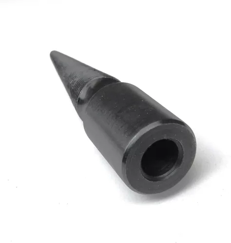 Miniatura 5 de Husillo de 3/8 pulgadas Orificio de eje para torno Baldor Motor Husillo de 3-1/2 pulgadas de largo Agarre de fricción a mano izquierda con rosca