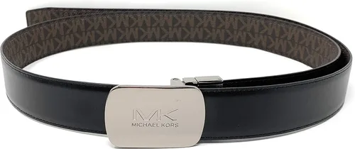 Miniatura 4 de Michael Kors Cinturón reversible de piel de PVC MK para hombre