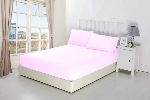 Miniatura 19 de Crown Collection Sábanas bajeras de 600 hilos, 100% algodón egipcio, 8 piezas, bolsillo profundo de 12 pulgadas con 16 fundas de almohada
