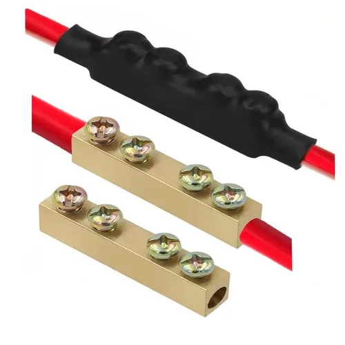 Miniatura 7 de 20 conectores de acoplamiento de calibre 8, kit de abrazadera de cobre, conector de terminal cuadrado, kit de terminales sin presión de alambre