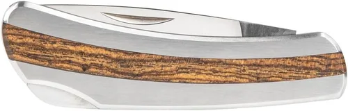 Miniatura 4 de Klein Tools 44034 Navaja de bolsillo con mango de inserción de palisandro, hoja de acero inoxidable de 2-5/8 pulgadas