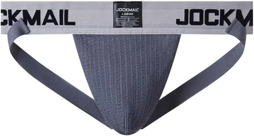 Miniatura 5 de JOCKMAIL Jockstrap Athletic Supporter Ropa interior Gimnasio Entrenamiento Correa Breve Hombres Tanga