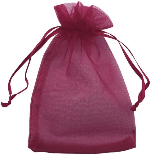 Miniatura 8 de Allgala 100 bolsas de regalo Orangza PF53400 con cordón, 8 x 12 pulgadas, surtidas