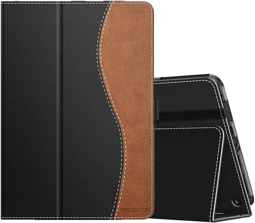 Miniatura 32 de MoKo - Funda compatible con la tablet Kindle Fire HD 8 y 8 Plus (10ª generación, versión de 2020), funda de soporte plegable y diseño delgado