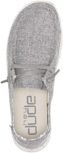 Miniatura 2 de Hey Dude Wendy Chambray - Zapatos para mujer, mocasines con cordones para mujer, cómodos y ligeros