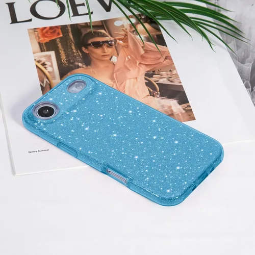 Miniatura 5 de MATEPROX - Funda compatible con iPhone Air de 6.5' [2025], carcasa protectora de 3 capas con purpurina brillante y tendencia, anti-arañazos y a